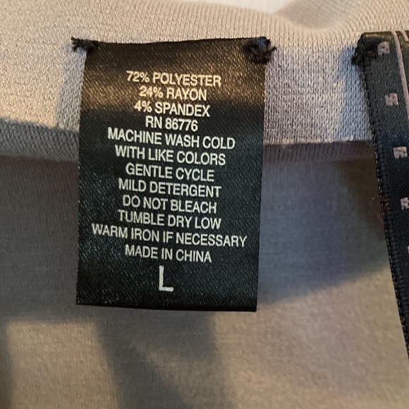 Lukastyle Gray Dress w/one Shoulder Twist Sz L - Picture 10 of 11